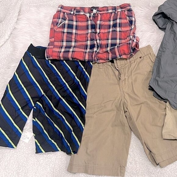 5 Bundle boys Medium clothing shirts and shorts, swim short size 12/14 boys - Picture 2 of 10